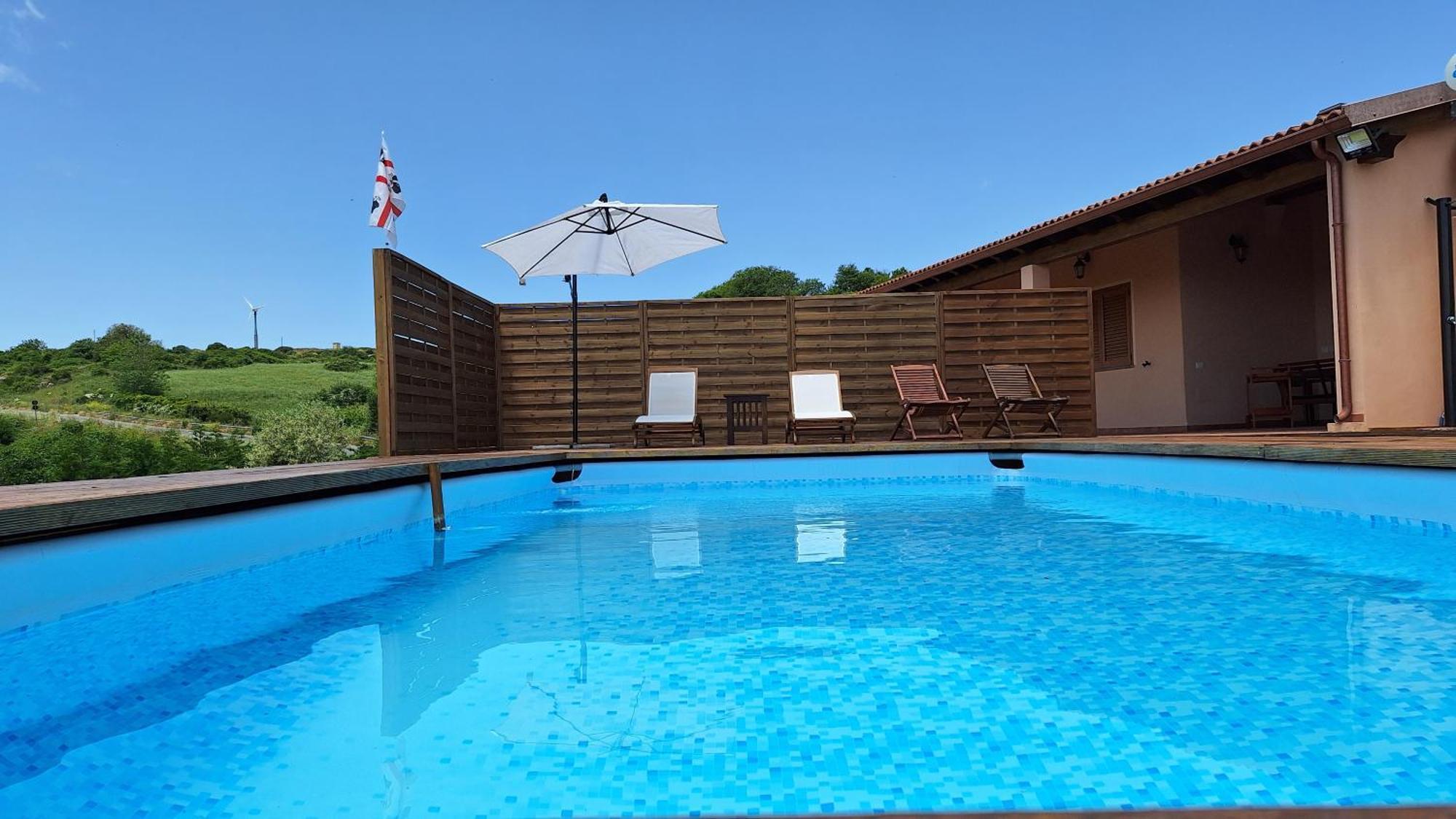 Villa Marci Con Piscina Privata A Nulvi Cameră foto